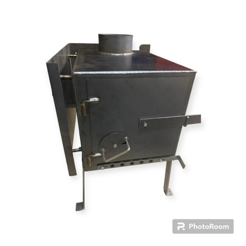Stove 14x14x20" with side shield 