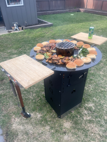 All in one BBQ